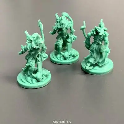 Buy 3x Green Grim Reapers Miniatures Frm Sideshow Court Of The Dead Board Game DND  • 4.79£
