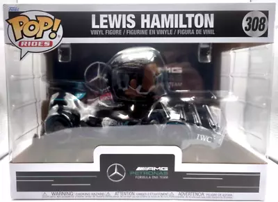 Buy Funko POP ! Rides 308 - Lewis Hamilton - Mercedes AMG Formula One Vinyl F1 - NEW • 69.99£