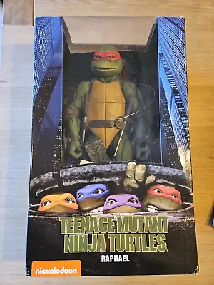 Buy Neca 1/4 TMNT Raphael Turtles Movie Figure • 100£