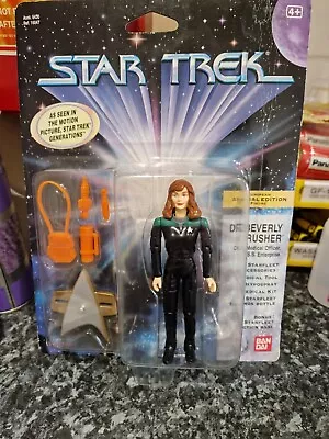 Buy  Star Trek Dr. Beverly Crusher Figure,Special Edition,Ban Dai, • 0.99£