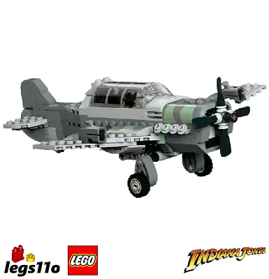 Buy LEGO Indiana Jones - Pilatus P-2 German Luftwaffe Fighter Plane NEW NO BOX 77012 • 17.97£