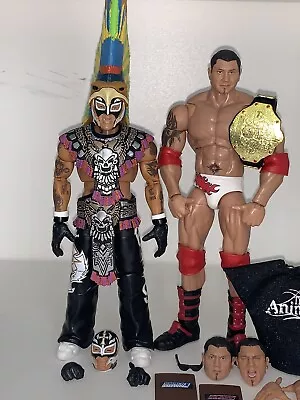 Buy Wwe Mattel Ultimate Edition Batista And Ultimate Edition Rey Mysterio  • 100£