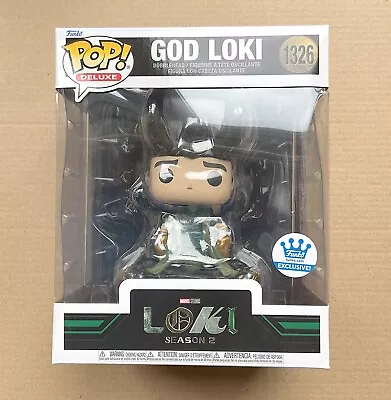 Buy Funko Pop Marvel Loki God Loki 6  #1326 + Free Protector • 84.99£
