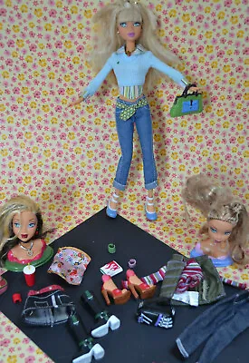 Buy 2005 Mattel My Scene / 'Barbie My Scene Swappin Styles Head's Lots  • 70.67£