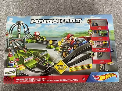 Buy Hot Wheels Mario Kart Circuit Track Set * With Cars * 100% Complete • 35£