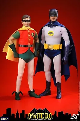 Buy Saturn Toys ST001 1/6 Batman And 1966 Robin Dynamic Duo And Mars Toys 66 Joker • 250£