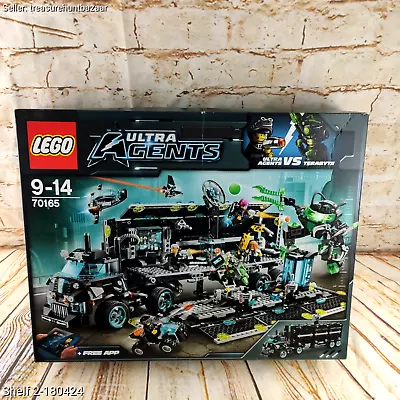 Buy LEGO Ultra Agents 70165 Ultra Agents Mission HQ - BRAND NEW • 139.95£