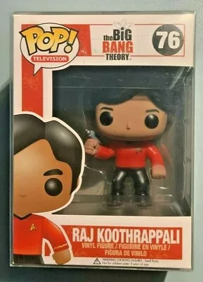 Buy Funko Pop The Big Bang Theory Raj Koothrappali - Star Trek 76 • 154.52£