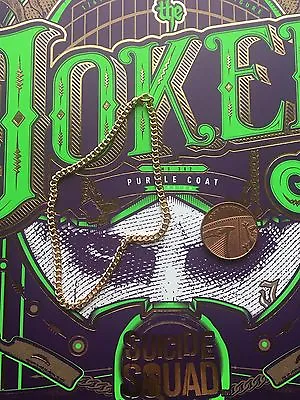 Buy Hot Toys Suicide Squad Joker Purple Coat Ver Gold Necklace 2 Loose 1/6th Scale • 10.99£