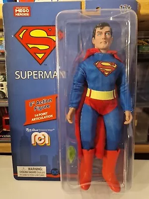 Buy MEGO DC Comics Super Heroes 8 Inch Action Figure Superman - MOC • 19.95£