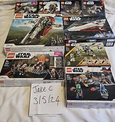 Buy Lego Star Wars Bundle Job Lot • 99.95£