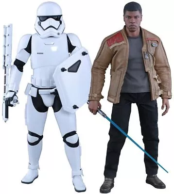 Buy Movie Masterpiece Star Wars FINN & FIRST ORDER STORMTROOPER 1/6 Figure Hot Toys • 327.86£