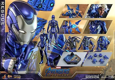 Buy Clearance! Dpd 1/6 Hot Toys Mms538d32 Avengers: Endgame Rescue Mk49 Figure • 212.99£