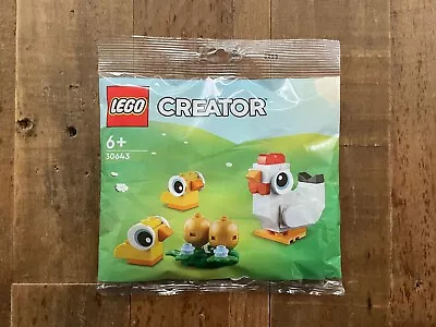 Buy LEGO CREATOR: Easter Chickens Polybag (30643) BRAND NEW & SEALED! • 5.99£