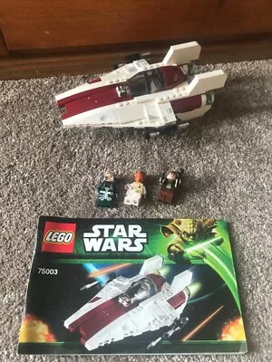 Buy Lego Star Wars A Wing Set 75003 - Retired Set • 29.99£