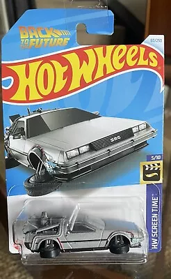Buy Hot Wheels BACK TO THE FUTURE TIME MACHINE HOVER MODE HW SCREEN TIME. • 8.99£