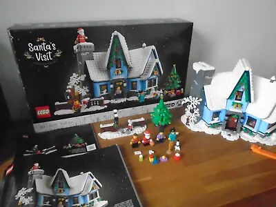 Buy Lego Icons Winter Village  10293 - Santa's Visit - 100% Compl, Instructions, Box • 80£