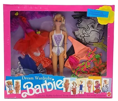 Buy 1991 Dream Wardrobe Barbie Doll - Poison Set Of 8 Fashions / Mattel 3331, NrfB • 143.29£