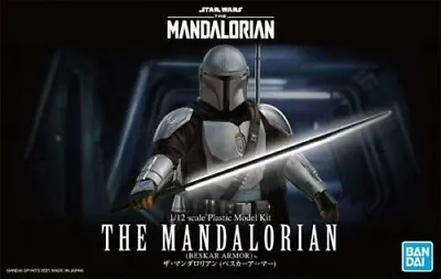 Buy Bandai Star Wars: The Mandalorian Beskar Armor Action Figure 1/12 5061796 • 26.51£