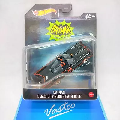 Buy Hot Wheels Batman Classic TV Series Batmobile DC 1/50 Scale • 15.28£