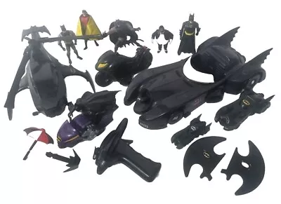 Buy Collection Of Vintage Kenner / Toybiz Batman Animated Action Figures & Vehicles • 25£