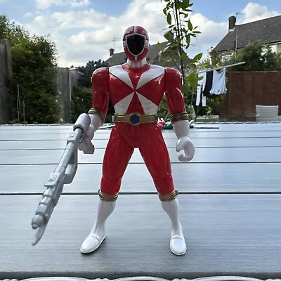 Buy Red Lightspeed Rescue Power Ranger With Weapon (1999) • 10£