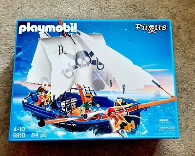 Buy Playmobil Pirate Ship Set 5810 BNIB • 28£