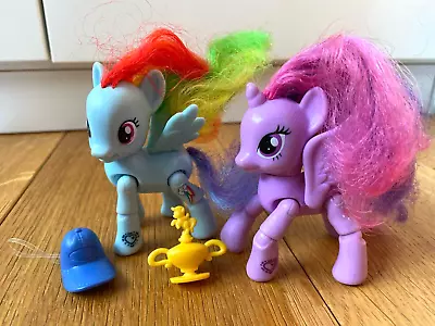 Buy My Little Pony Explore Equestria Toy Figures - Rainbow Dash & Twilight Sparkle • 5£