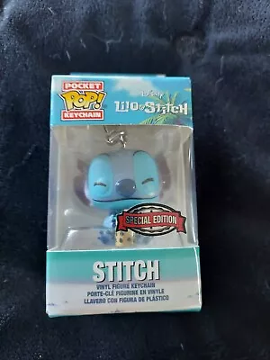Buy Funko Boba Stitch  Pocket Pop Keychain Exclusive DIsney Lilo & Stitch • 15.99£