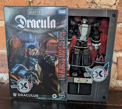 Buy Hasbro Takara Tomy Transformers X  Universal Monsters : Draculus (Dracula) • 34.99£