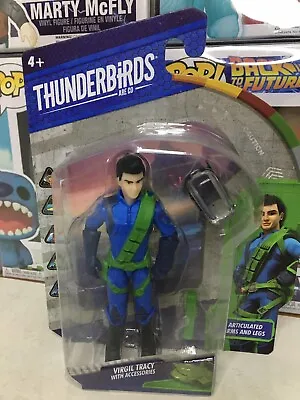 Buy Bandai Thunderbirds 4  Action Figures Virgil Tracy With Accessories NEW ON CARD • 7.99£