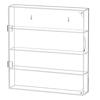 Buy Acrylic Display Case For Mini Pop Figures Clear Showcase Display Shelf With D... • 69.61£