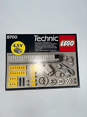 Buy Lego Technic Motor Set With Battery Rod 8700 Boxed 1982 • 34.99£