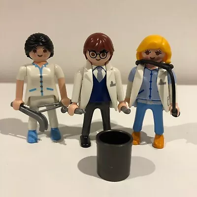 Buy Playmobil Hospital: 3 Medical Doctors With Surgical Tools • 6£