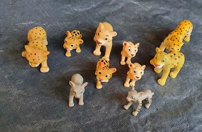 Buy Toy Bundle Of Leopard Cheetah Mixed 10 Figures Kids Pretend Role Play  • 4.99£