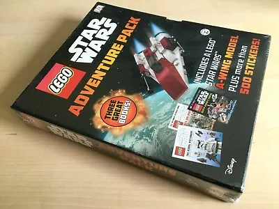 Buy Lego Star Wars Adventure Pack A-Wing Model, 2 X Books & 500 Stickers NEW/SEALED • 11.97£