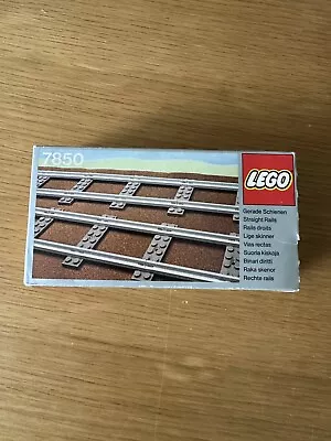 Buy Lego - Vintage Straight Rail Track - 7850 - Used • 12.50£