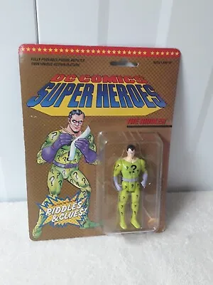 Buy Batman THE RIDDLER ToyBiz DC Comics Super Heroes Action Figure Sealed • 40£