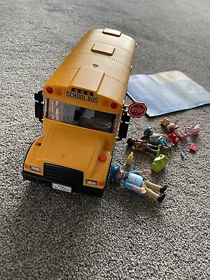 Buy Playmobil City Life 71094 US School Bus Toy Bus With Flashing Lights • 16£