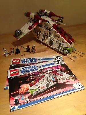 Buy Lego Star Wars 7676 - Republic Attack Gunship (Unboxed) • 298£