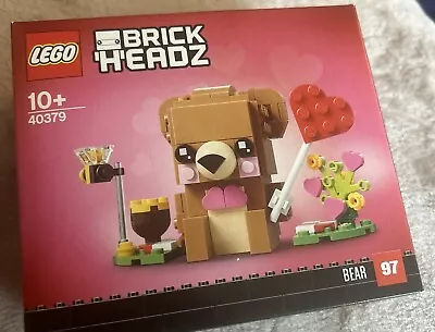 Buy LEGO BRICKHEADZ: Valentine's Bear (40379) • 15£