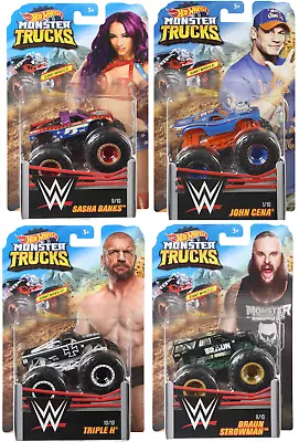 Buy WWE Monster Trucks - Hot Wheels - New - SHIPPING COMBINES - Choose Your Truck • 10.95£