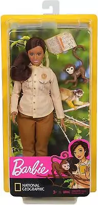 Buy Barbie Wildlife Conservationist Doll GDM48 • 12.99£