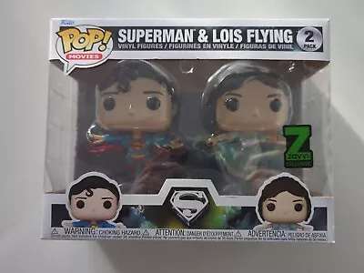 Buy BNIB Funko POP! Movies Superman & Lois Flying 2 Pack Zavvi Exclusive • 10£
