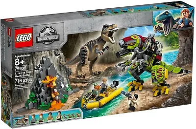 Buy Lego 75938 Jurassic World - T. Rex Vs Dino-Mech Battle BRAND NEW_5C • 149.95£