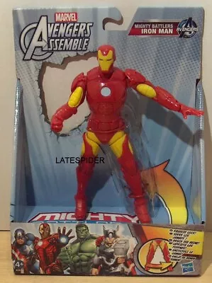 Buy Marvel Avengers Assemble Iron Man Mighty Battlers 6  Hasbro 2013 New • 13.49£