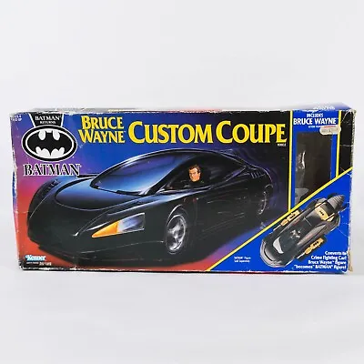 Buy Boxed 1991 Kenner Batman Returns Custom Coupe With Bruce Wayne Figure • 50£