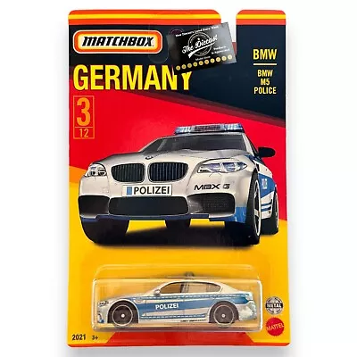 Buy MATCHBOX BMW M5 Police Germany Series 1:64 Diecast COMBINE POST • 4.79£
