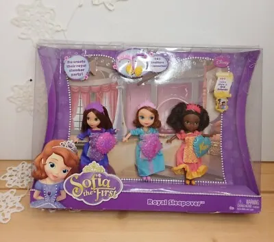 Buy Disney Doll Set Of 3 Sofia The First Royal Sleepover Princess  • 56.20£