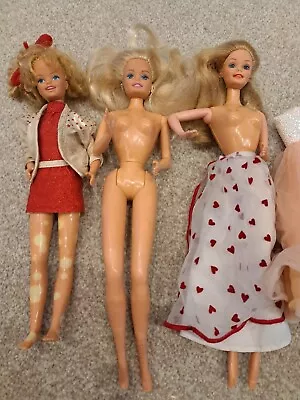 Buy Vintage Barbie Dolls, Skipper, And Outfits • 22£